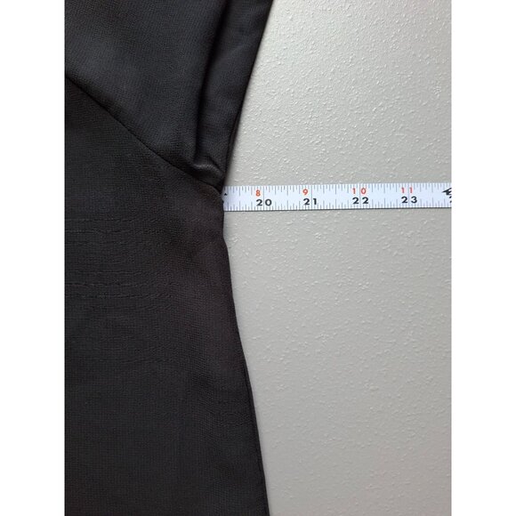 Greater Good Sheer Tunic Top Womens Medium Black Gold Embroidery - Picture 4 of 5